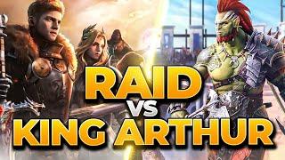 KING ARTHUR vs RAID SHADOW LEGENDS (Comparison)