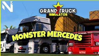 MONSTER MERCEDES ACTROS | GRAND TRUCK SİMULATOR 2