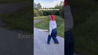 Cool walks for first day of school  #tiktok #bts #backtoschool #school #howtobecool #cool #walks