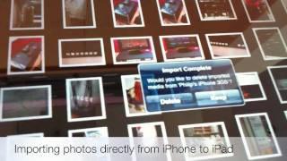 Uploading photo's from an iPhone directly to an iPad  - 720p