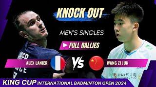 Alex Lanier (FRA) vs Wang Zi Jun (CHN) - KO | KING CUP International Badminton Open 2024