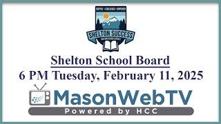 Shelton School Board Feb. 11, 2025