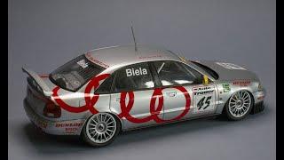 NEW BUILD 1/24 NUNU AUDI A4 USING CRAFT PAINTS