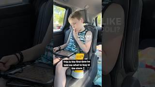The first time my #nonspeaking son told me what he wanted from the store. #autism #aac #aacdevice