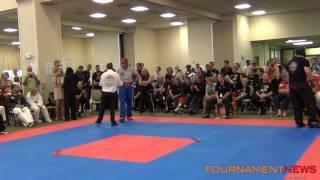 Robert Barefield vs Ben Stewart Light Contact +90kg Round 1 Final at WKA World Championship 2012