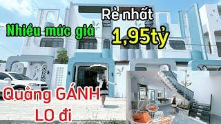 Quẳng GÁNH LO đi-Dãy nhà Mới nhiều mức giá! RẺ NHẤT 1,95tỷ rộng đến 5x23m! Nhà Kim Thủy đã có SHR
