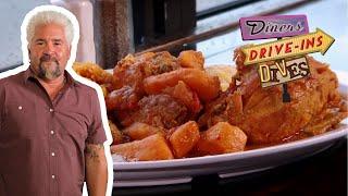 Guy Fieri Eats Outrageous Cuban Fricase de Pollo | Diners, Drive-Ins and Dives | Food Network