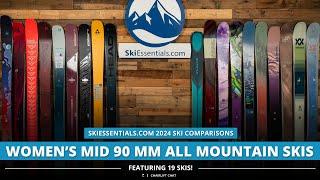 2024 Women's Mid-90 mm All-Mountain Ski Comparison with SkiEssentials.com