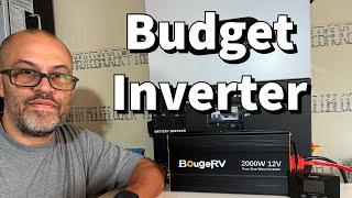 BougeRV 2000 Watt Pure Sine Wave 12 Volt Inverter - Budget Emergency Power