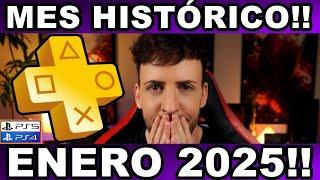 ¡¡¡LOS JUEGOS GRATIS ENERO 2025 PS PLUS!!! - HardMurdog - Noticias - Ps5 - Ps4 - 2025 - Español