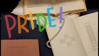 Pride-themed Mini Library Exhibit