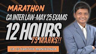 MAY 25 - LAW -  MARATHON - CA INTER CORPORATE AND OTHER LAWS