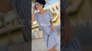 Вязаное ажурное платье спицами #вязаниеспицами #knitting #вязание #crochet #knitt