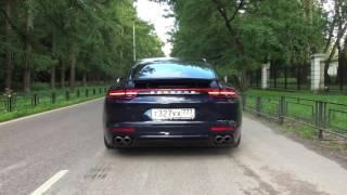 Porsche Panamera 4S launch control start