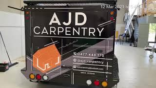 AJD carpentry- Pro trade series tradesman trailer TP96