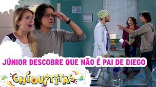 Júnior descobre que não é pai de Diego l Chiquititas