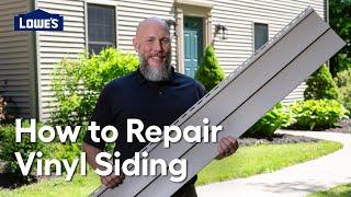 How to Repair Vinyl Siding