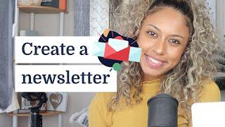 How to create a newsletter in 30 minutes