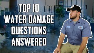 Top 10 Questions Homeowners Ask About Water Damage Restoration