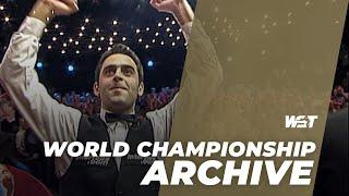 Ronnie O'Sullivan's First World Title | 2001 World Championship Final