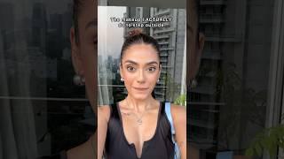 HOME makeup vs OUTSIDE makeup look  #makeup #funny