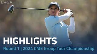 Round 1 Highlights | 2024 CME Group Tour Championship