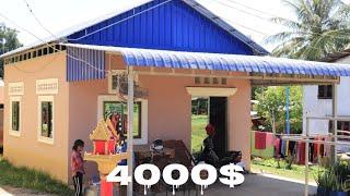 ម៉ូតផ្ទះតម្លៃ 4000$ តូចល្មមសំរាប់គ្រួសារតូចតែស្អាត