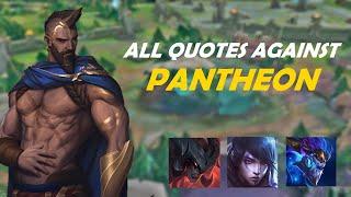 When Champions Meet Pantheon