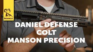 New Products: Colt, Daniel Defense & Manson Precision