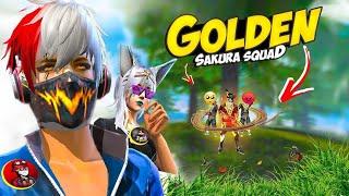 Golden Sakura Squad Vs NRZ  What Happened Next?  Free Fire