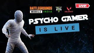 BACK TO BGMI WITH PSYCHO GAMER || PSYCHO GAMER IS LIVE || #bgmi  #bgmilive #games