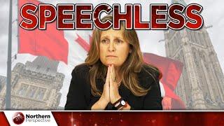 Freeland STUNNED when Reporter FACT CHECKS her on the REAL REASON Interest Rates are Down!