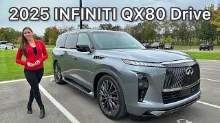 Let's Drive The 2025 INFINITI QX80 Autograph AWD, A Full-Size Luxury SUV That Drives Like A Dream!