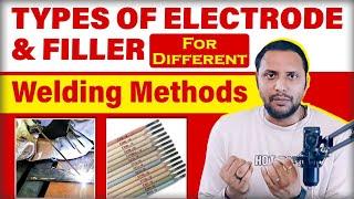 Types of Welding Rods and Fillers for different welding procedures | Welder interview for Electrode