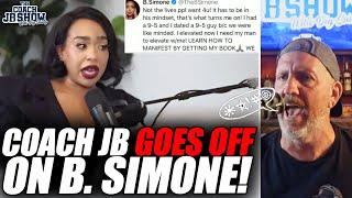 Coach JB GOES OFF On B. Simone For Complaining About Shopping At H&M!