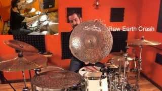 Drummer Jaies and Mustafa Diril of Samsun Cymbals  ~ Raw Earth Series Demo