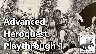 Advanced Heroquest Playthrough - Episode One | A Long, Dark Road