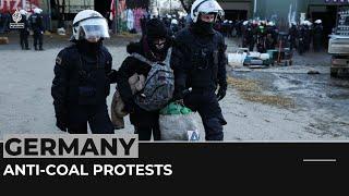 German coal mine standoff escalates as police move on protesters