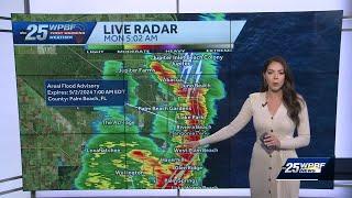 Impact weather: Heavy rains and storms today