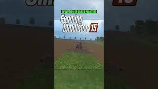 Evolution Of Planting Grass FS09-FS25 #fs25