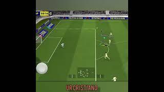 Long ball shot #efootball #soccerplayer #fifa #soccergame #shortvideo #shorts