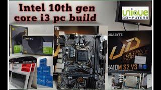 Pc Build In 2021 With | Core i3 10th Gen | GIGABYTE H410M-H