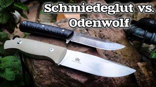 Odenwolf Lupus vs. Schmiedeglut Sacki Messer - was soll das denn ???