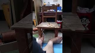 Bamboo figurine toy