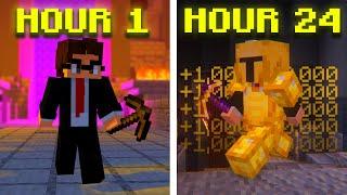 Beating Hypixel Skyblock in 24 Hours!