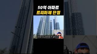 50억 한강뷰 아파트 트리마제 단점