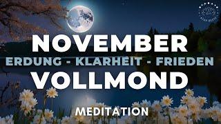 Finde Erdung, Klarheit & Inneren Frieden  November Vollmond Meditation & Erklärung