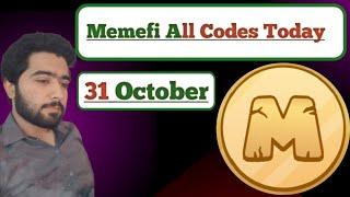 Memefi All Codes Today 31 october || memefi codes today || Mr Saif