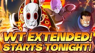 GLOBAL WORLD TOURNAMENT HAS BEEN EXTENDED! ALL THIS COMING TONIGHT! (Dokkan Battle)