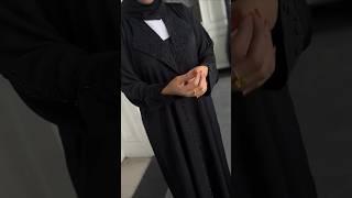 New Dubai Coat Pattern Abaya Burqa design | Muslim girl hijab design #shorts #abaya #muslimah